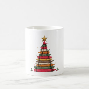 Kerst Krijtboom Ster Lichten Leraar Lesgeven Koffiemok