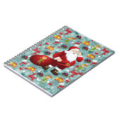 Kerst Kringloeschriftboek Notitieboek (Linkerzijde)