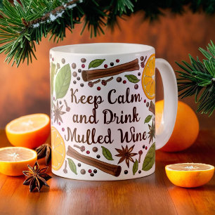 kerst-kruidige glühwein koffiemok