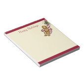 Kerst Kruidkoek Briefpapier Notitieblok (Schuin)
