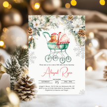 Kerst Kruidkoek Cookie Baby Shower