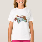 Kerst Kruidkoek Engel T-shirt (Voorkant)