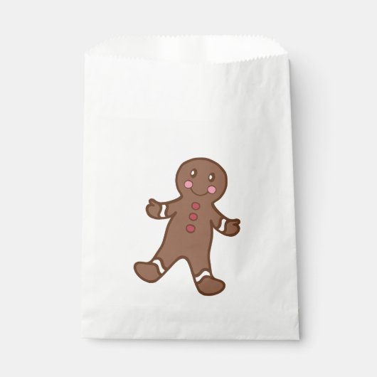 Kerst Kruidkoek Favor Zak Bedankzakje (Voorkant)