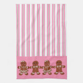 Kerst Kruidkoek Keukenhanddoek (Verticaal)
