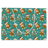 Kerst Kruidkoek Koekjes Groot Cadeauzakje (Achterkant)