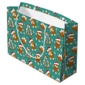 Kerst Kruidkoek Koekjes Groot Cadeauzakje (Achterkant Gekanteld)