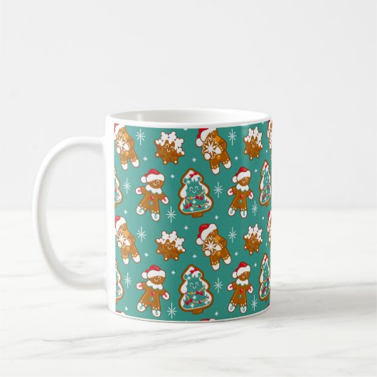 Kerst Kruidkoek Koekjes Koffiemok (Links)