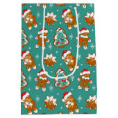 Kerst Kruidkoek Koekjes Medium Cadeauzakje (Achterkant)