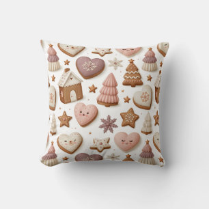 Kerst Kruidkoek Koekjes Patroon Kussen