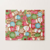 Kerst Kruidkoek Koekjes Puzzel (Horizontaal)