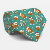 Kerst Kruidkoek Koekjes Stropdas (Opgerold)