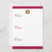 Kerst Kruidkoek Uitnodiging (Achterkant)