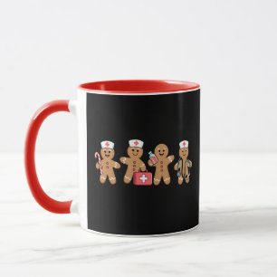 Kerst Kruidkoek Verpleegster Team Crew Cadeaus Mok