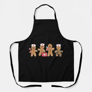 Kerst Kruidkoek Verpleegster Team Geschenken Schort
