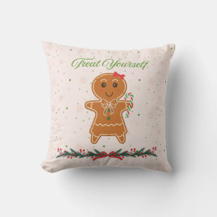 Kerst Kruidkoek Vrouw Kussen