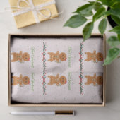 Kerst Kruidkoek Vrouw Tissuepapier (Geschenk)