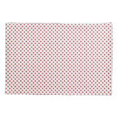 Kerst Kussen Hoesjes Rendier Polka Dot Polkadot Kussensloop (Achterkant-Links)