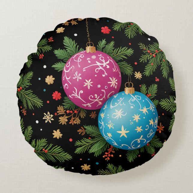 Kerst kussen kussen (bewerken) (Voorkant)