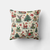 Kerst kussen kussen (bewerken) (Achterkant)