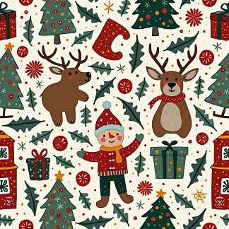 Kerst kussen kussen (Edit)