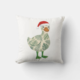 Kerst Kussen met Aardige Eend