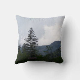 Kerst Kussen met Berglandschap