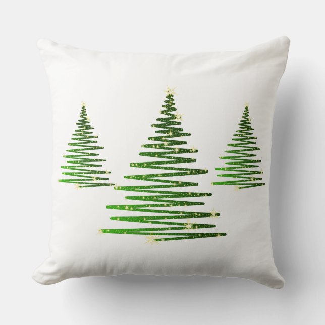 Kerst Kussen-Oh Kerstboom Kussen (Voorkant)