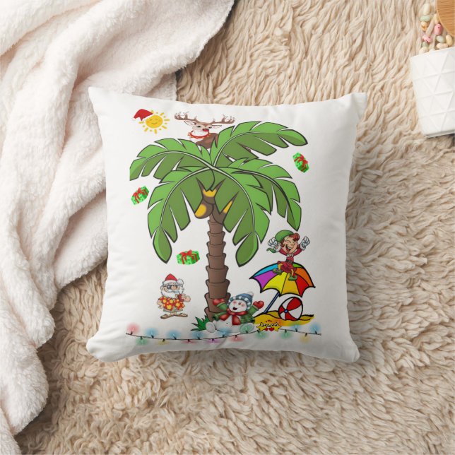 Kerst Kussen, Sinterklaas' Strandfeest  Kussen (Deken)
