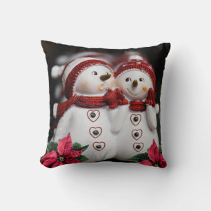 Kerst Kussen Sneeuwman