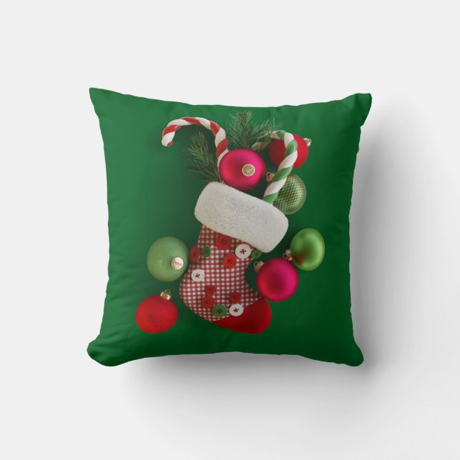 Kerst kussenhoes kussen (Voorkant)