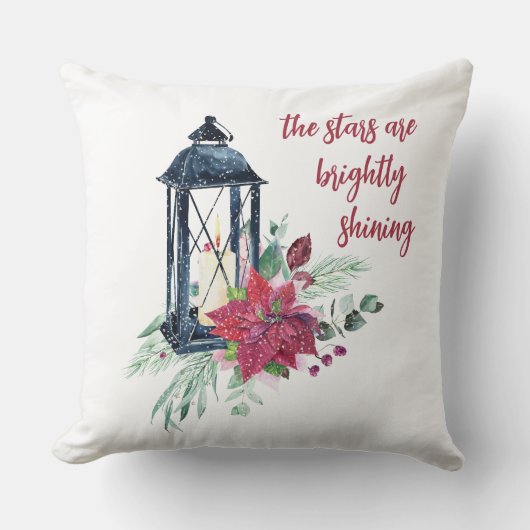 Kerst Kussens met familienaam Decoratie (Voorkant)