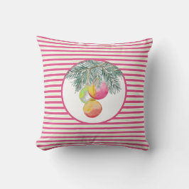 Kerst Kussens Unieke Kleurrijke Waterverf