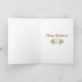 Kerst Kust Joy Zand Dollar Vakantiefoto Kaart (Binnen)