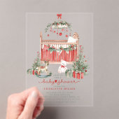 Kerst Kwekerij Acryl Baby shower Uitnodigen Uitnodigingen (Insitu (Draagbaar))