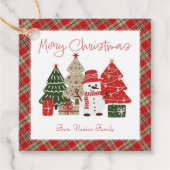 Kerst label (Voorkant)