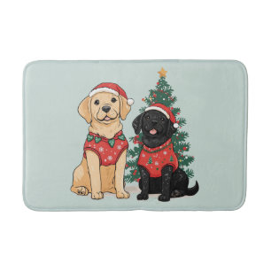 Kerst Labrador Retriever Honden Badmat
