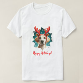 Kerst Labrador Retriever rendieren T-shirt
