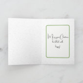 Kerst Labrador Retriever Running In Sneeuw Kaart (Binnen)