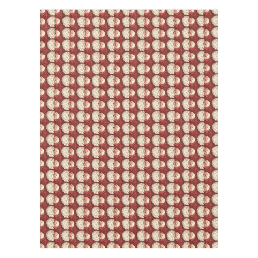 Kerst  lachende Kerstman Tafelkleed (Voorkant)