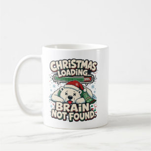 Kerst Laden Hersenen Niet Gevonden Funny Beer Koffiemok