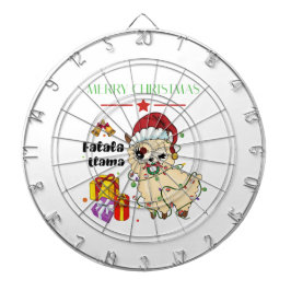 Kerst Lama Dartbord