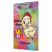 Kerst Lama Klembord (Links)