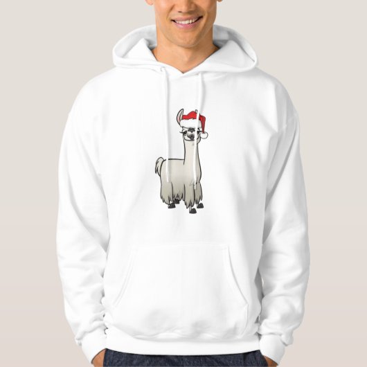 Kerst Lama T-shirt (Voorkant)