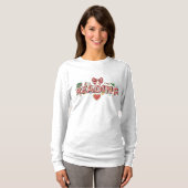 Kerst Lange Mouw van Leesschool T-shirt (Voorkant volledig)