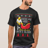 Kerst lasser lassen Xmas lasser lelijk T-shirt (Voorkant)