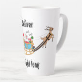 Kerst latte mok (Rechterhoek)