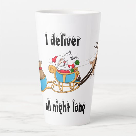 Kerst latte mok (Voorkant)