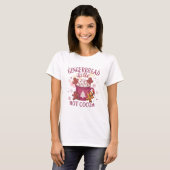Kerst Latte warme chocolademelk kerst T-shirt (Voorkant volledig)