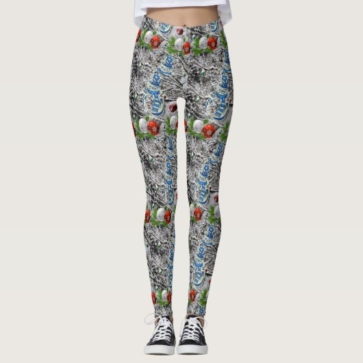 Kerst Leggings (Voorkant)