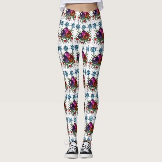 Kerst Leggings (Voorkant)